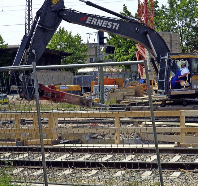 Nur eine von vielen Belastungsproben f...Entfernen von Beton eingesetzt hatte.   | Foto: privat