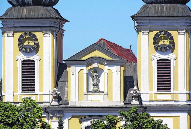 In Donaueschingen steht fr 2015 die Z...oto zeigt die Stadtkirche St. Johann.   | Foto: Privat