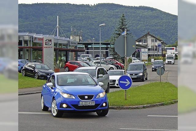 Beim Kreisel stockt's