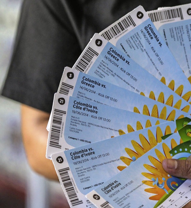 Viele Tickets fr Kolumbien-Spiele   | Foto: dpa