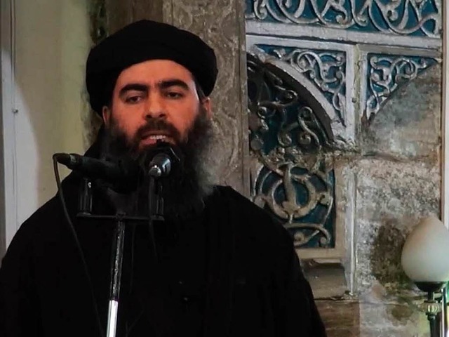 Der Fhrer der Terrorgruppe Isis, Abu Bakr al-Bagdadi   | Foto: AFP
