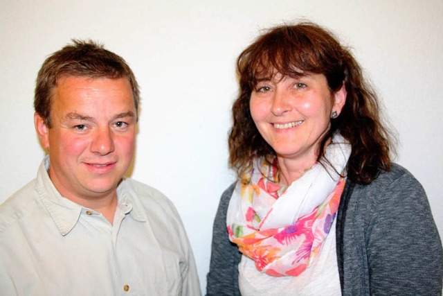 Sonja Ernst (CDU) und Johannes Schweizer (Freie Whler )  | Foto: Andreas Peikert