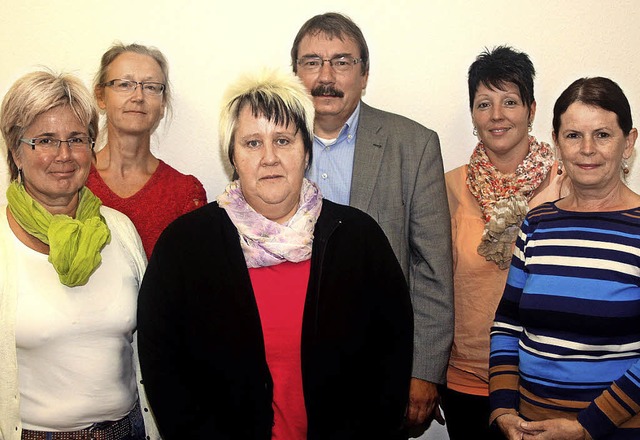 Sie arbeiten eng zusammen: Marie Hodap...re Barnett (Hospizgruppe Schopfheim).   | Foto: Heiner Fabry