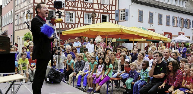 Dicht umlagert waren die Spielsttten in der Ettenheimer Innenstadt.   | Foto: fotos: sandra decoux-kone