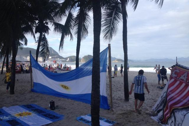 Rio brodelt vor dem WM-Finale Deutschland-Argentinien
