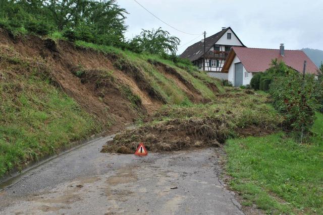 Unwetter in der Ortenau: 280 Notrufe - 