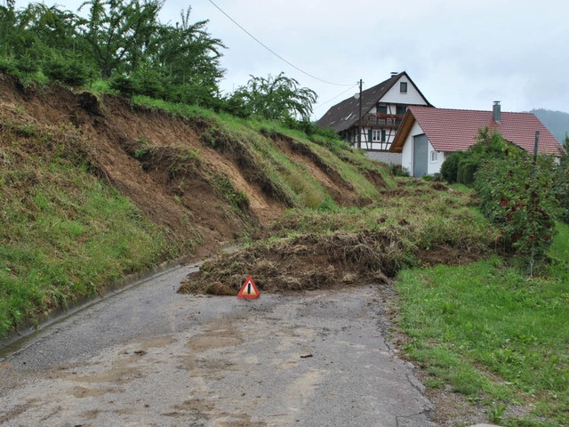 Erdrutsch bei Sendelbach  | Foto: Robert Ullmann