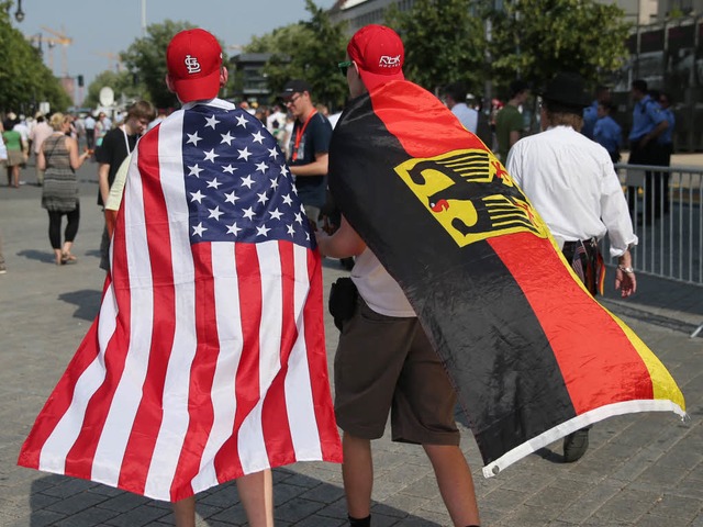 Die Eintracht zwischen den USA und Deutschland ist aktuell dahin.  | Foto: dpa