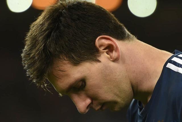 Wieder gescheitert: Messi läuft WM-Titel weiter hinterher
