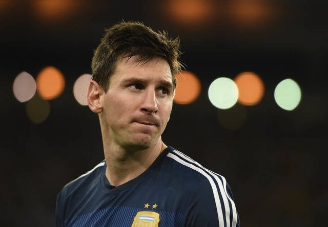 Messi bleibt weiter im Schatten Maradonas.  | Foto: AFP