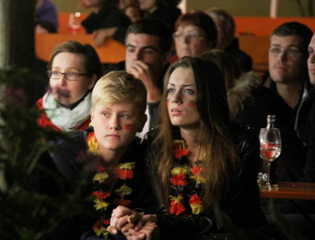 Public Viewing und Party in Bad Krozingen beim WM-Finale 2014