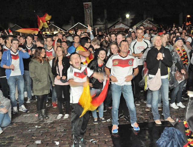 Gebangt und am Ende doch gejubelt - hu...tgegen und feierten danach ausgelassen  | Foto: Markus Zimmermann               