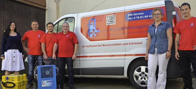 Vom Ein-Mann-Unternehmen zum Betrieb m...denmanagement in Waldkirch gewachsen.   | Foto: Sylvia Timm
