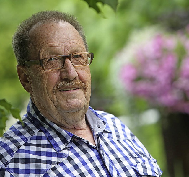Dieter Burkart feiert heute seinen 70. in Heiligenzell.  | Foto: Christoph Breithaupt