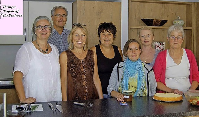 Das Team der kirchlichen Sozialstation...reff in Ihringen fr die Senioren da.   | Foto: Privat