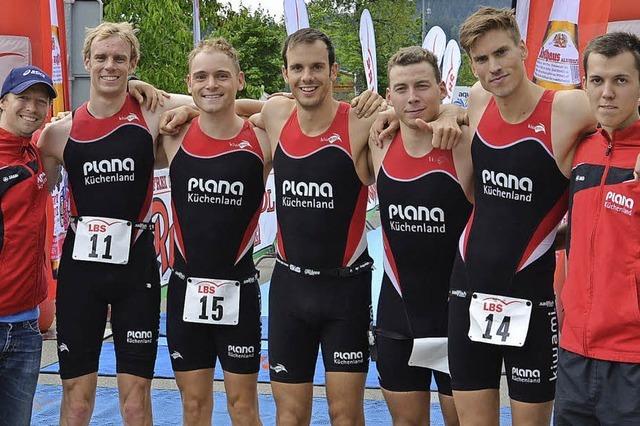 TNB-Triathleten sichern sich Platz drei