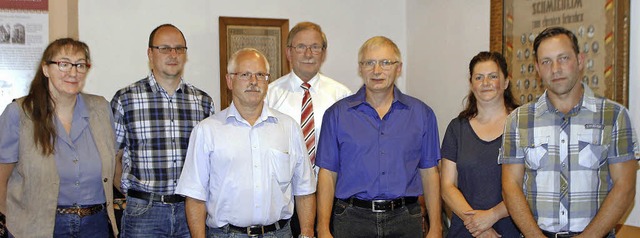 Der neue Ortschaftsrat: Gisela Rupp, M... (von links); es fehlt Michael Disch.   | Foto: heidi fssel