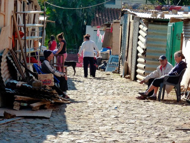 In Maracana mssen die Familien in Verschlgen und armen Verhltnissen leben.  | Foto: privat