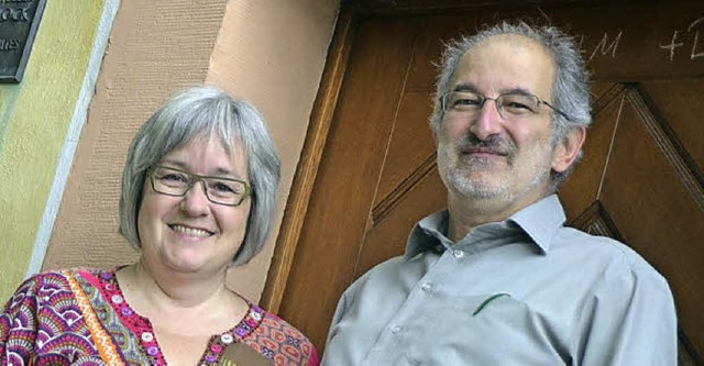 Kathrin und Eberhard Deusch   | Foto: Kathrin blum
