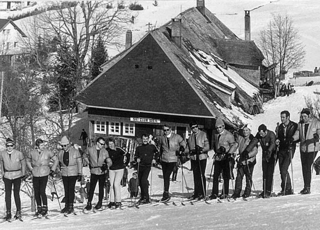 Skiunterricht an der Todtnauer Skihtt... bekannte Skilehrer und Werner Mehlin   | Foto: Skiclub