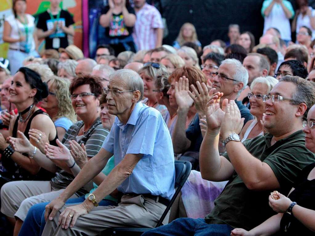 Zehn Jahre nach seinem ersten Auftritt in der Stadt kam Chris de Burgh nach Emmendingen zurck. 