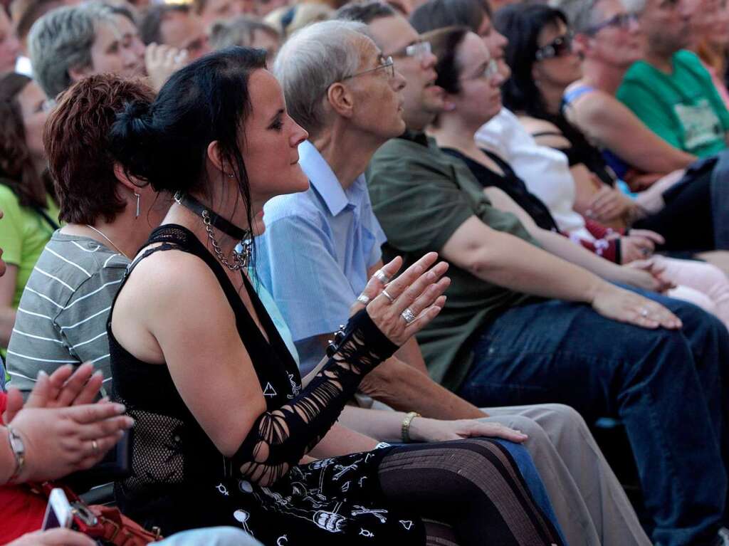 Zehn Jahre nach seinem ersten Auftritt in der Stadt kam Chris de Burgh nach Emmendingen zurck. 