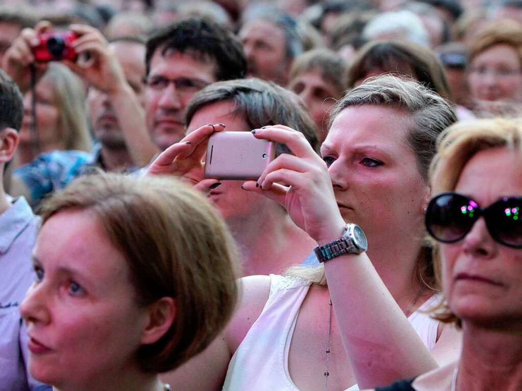 Zehn Jahre nach seinem ersten Auftritt in der Stadt kam Chris de Burgh nach Emmendingen zurck. 