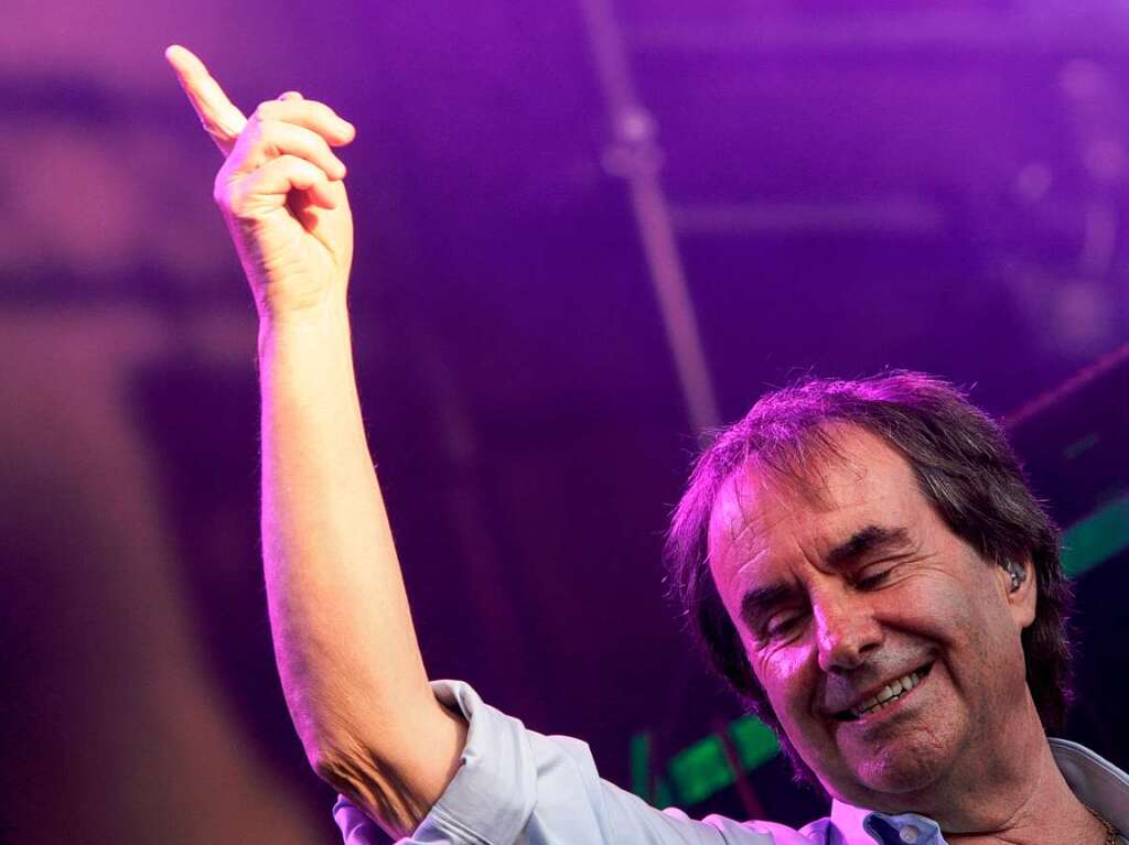 Zehn Jahre nach seinem ersten Auftritt in der Stadt kam Chris de Burgh nach Emmendingen zurck. 