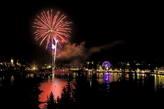 Mit einem Feuerwerk htte das Seenachtsfest am Titisee ausklingen sollen  | Foto: BZ 