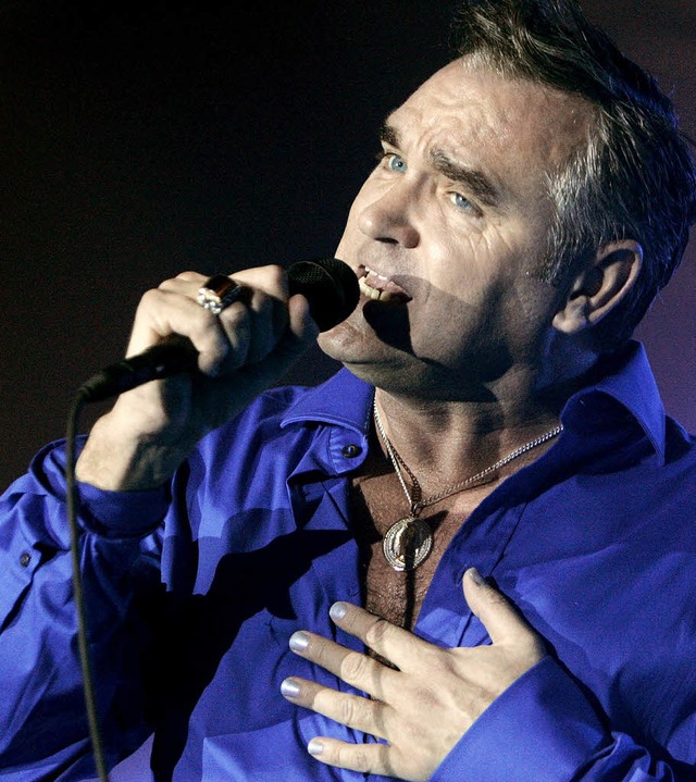 Hat immer viel auf dem Herzen: Morrissey   | Foto: dpa