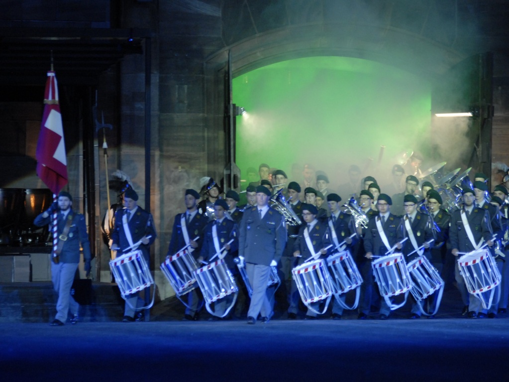 Impressionen von der Show des Basel Tattoo 2014