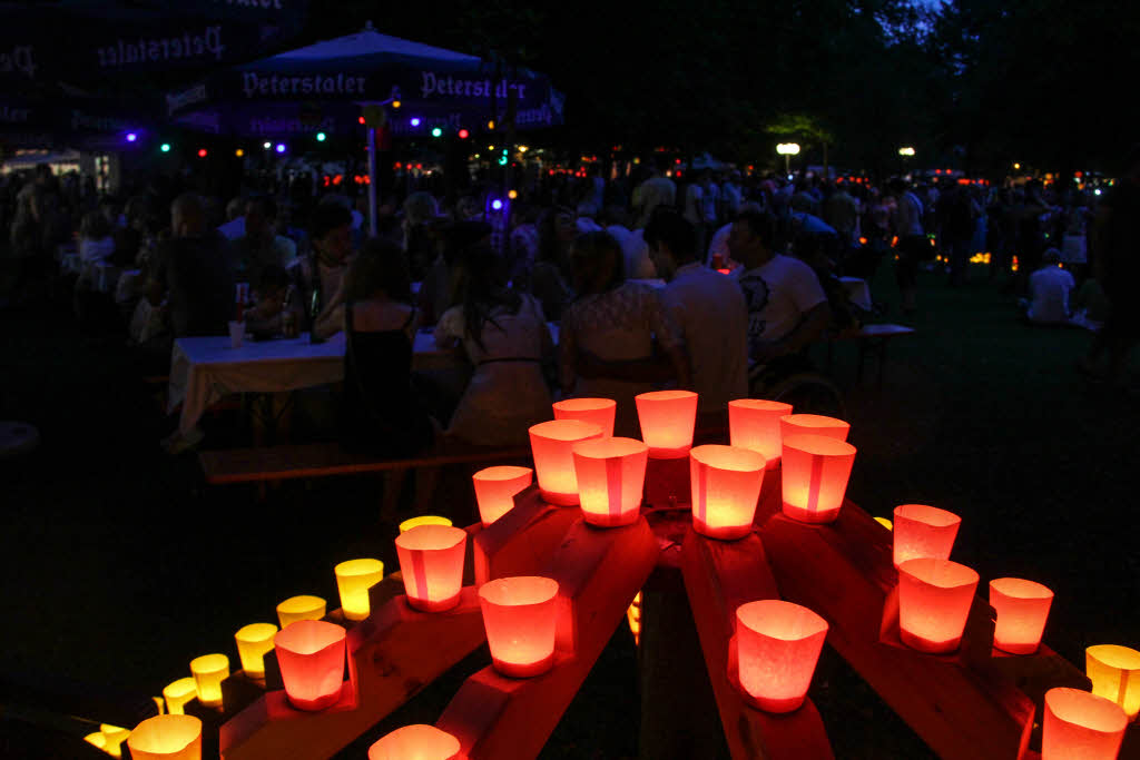 Impressionen vom Bad Krozinger Lichterfest 2014.