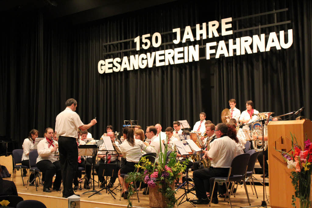 Der Musikverein Fahrnau.
