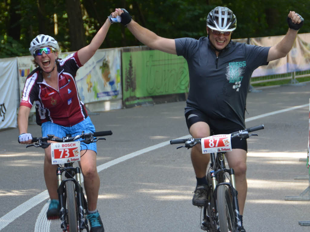 Mountainbike-Meisterschaft mit Lokalmatadorin Sabine Spitz