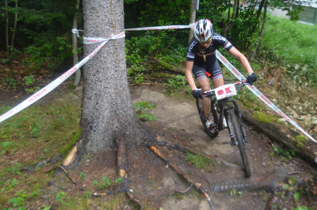 Mountainbike-Meisterschaft mit Lokalmatadorin Sabine Spitz