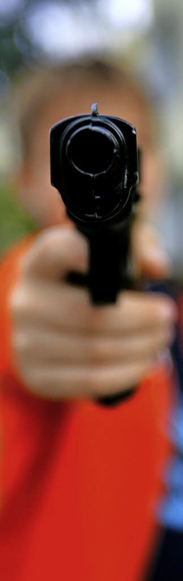 Gefhrliche Softair-Pistole  | Foto: dpa