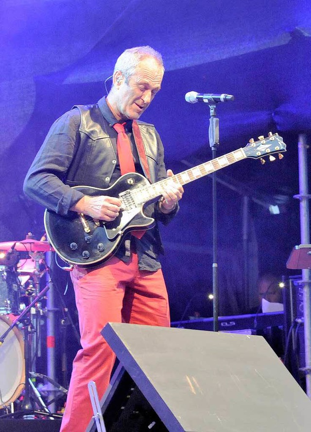 Leadgitarrist Klaus Peter Schpfer in seinem Element  | Foto: Markus Zimmermann               