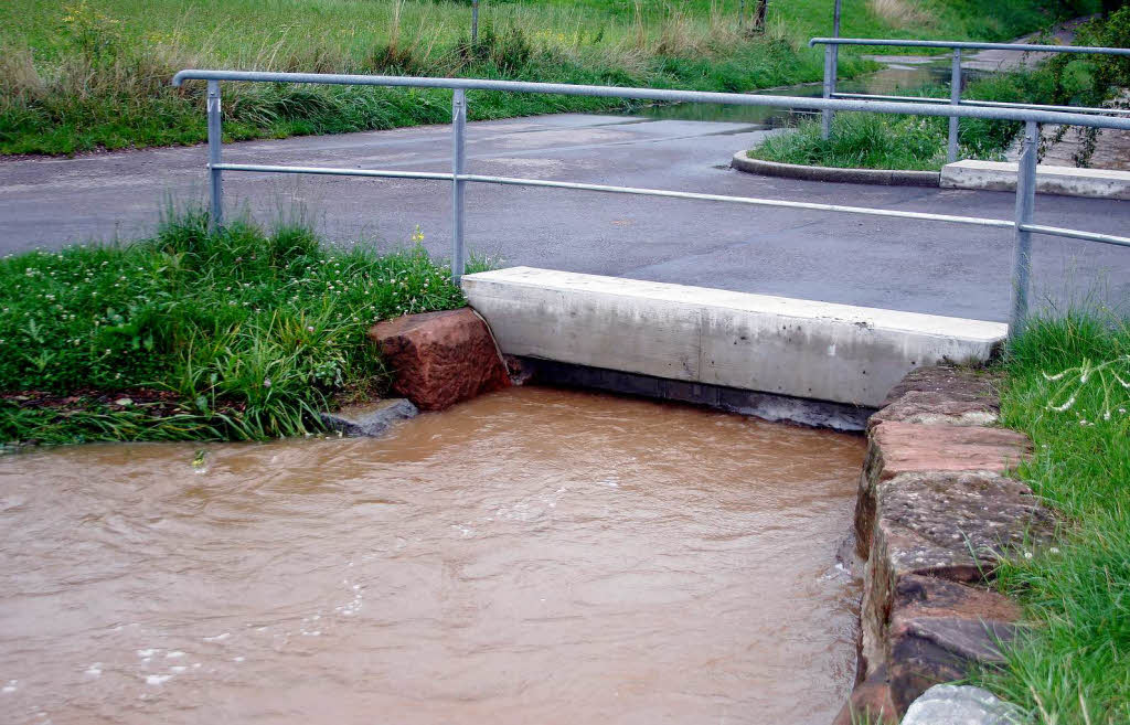 Hochwasser in Sulz