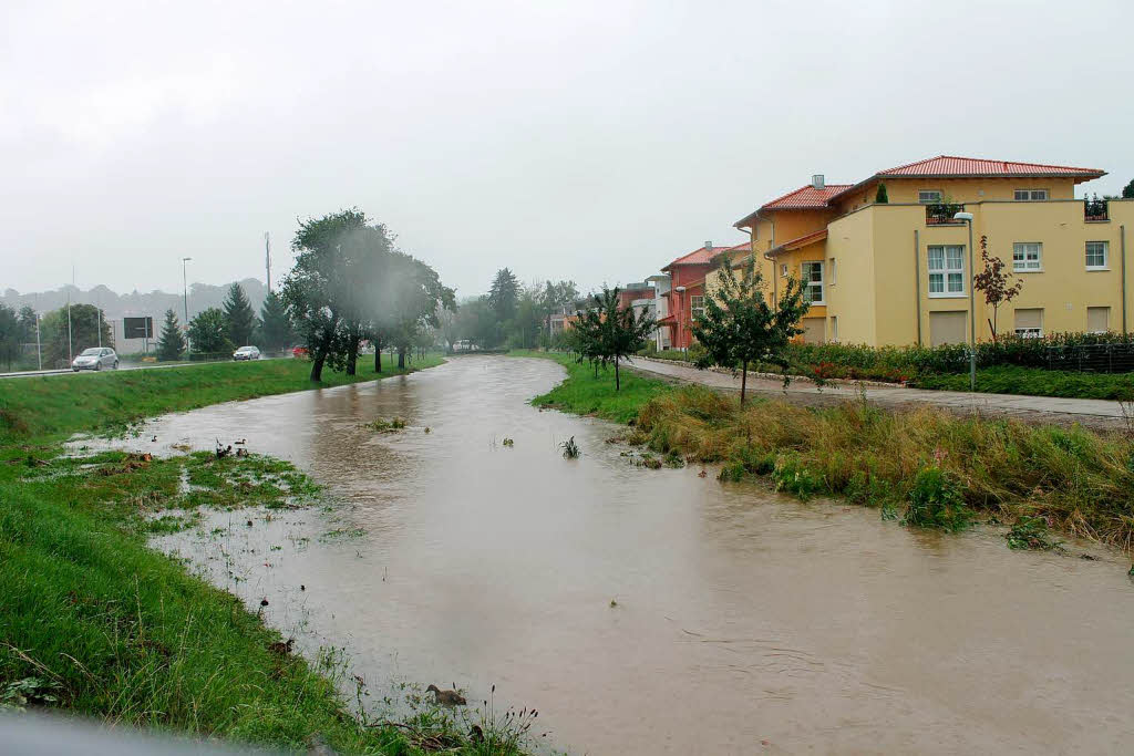 Das Hochwasser in Ettenheim