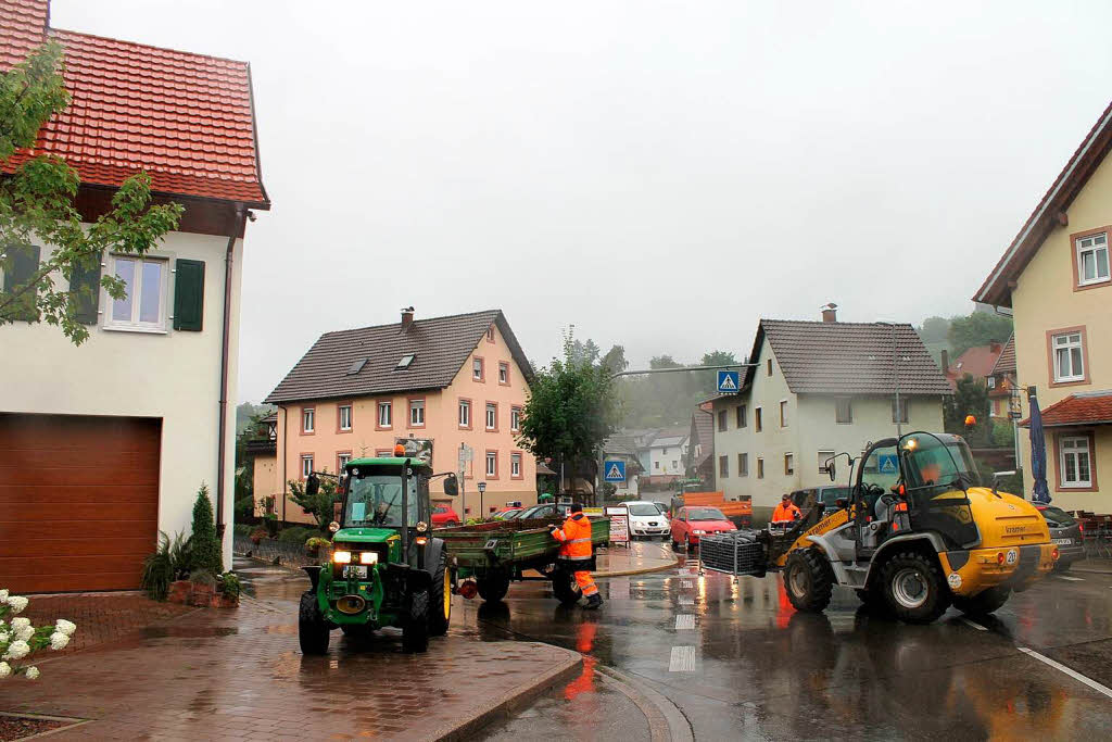 Das Hochwasser in Ettenheim