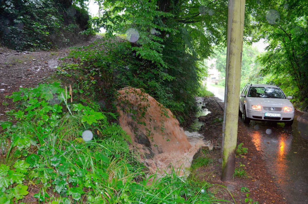 Das Hochwasser in Ettenheim