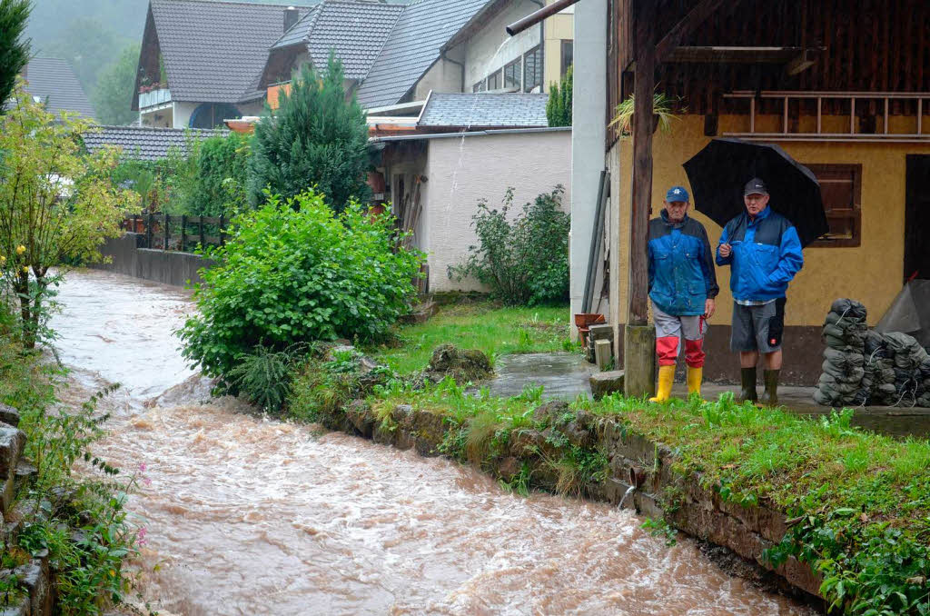 Das Hochwasser in Ettenheim