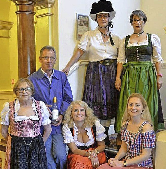 Deutsche Lebensart steuerten die Weile...im Treffen im englischen Wrexham bei.   | Foto: zVg