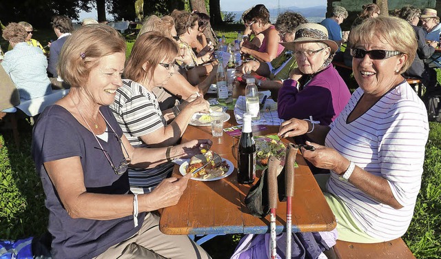 Die Stcke sind abgestellt, die Frauen strken sich.   | Foto: ZVG