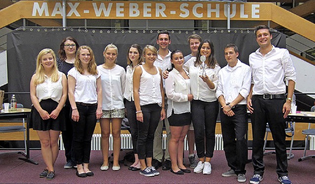 Diskutierten, was das Zeug hlt: Schler im Max.  | Foto: schule