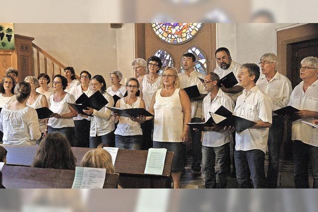 Kirchenchor auf musikalischer Reise