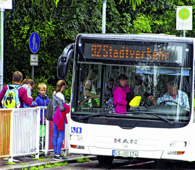 Der Stadtbusverkehr in Donaueschingen soll reformiert und verbessert werden.  | Foto: Vollmer