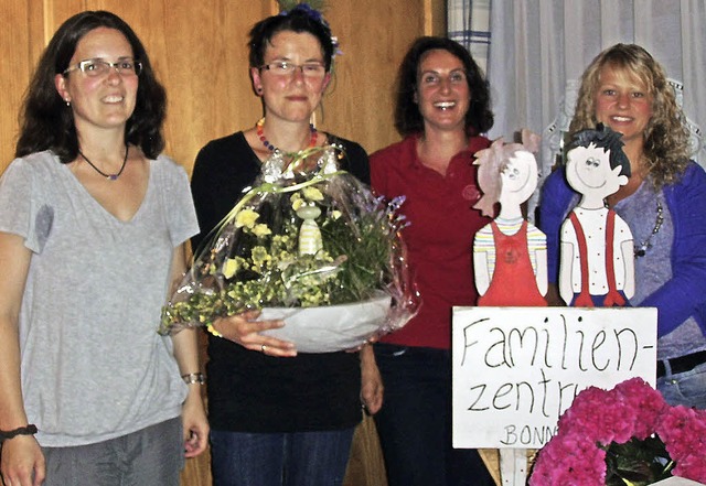 Wahlen im Familienzentrum (von links):...de zur neuen Schriftfhrerin gewhlt.   | Foto: Cornelia Selz