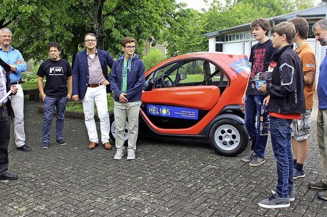 An der Heimschule wird knftig ohne Benzin gefahren