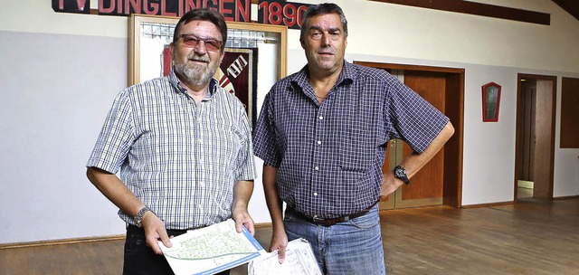 Gedanklich haben Roland Hirsch (links)...ffelgymnasiums lngst durchgespielt.    | Foto: christoph breithaupt